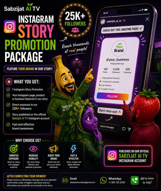 Instagram Story Promotion Package