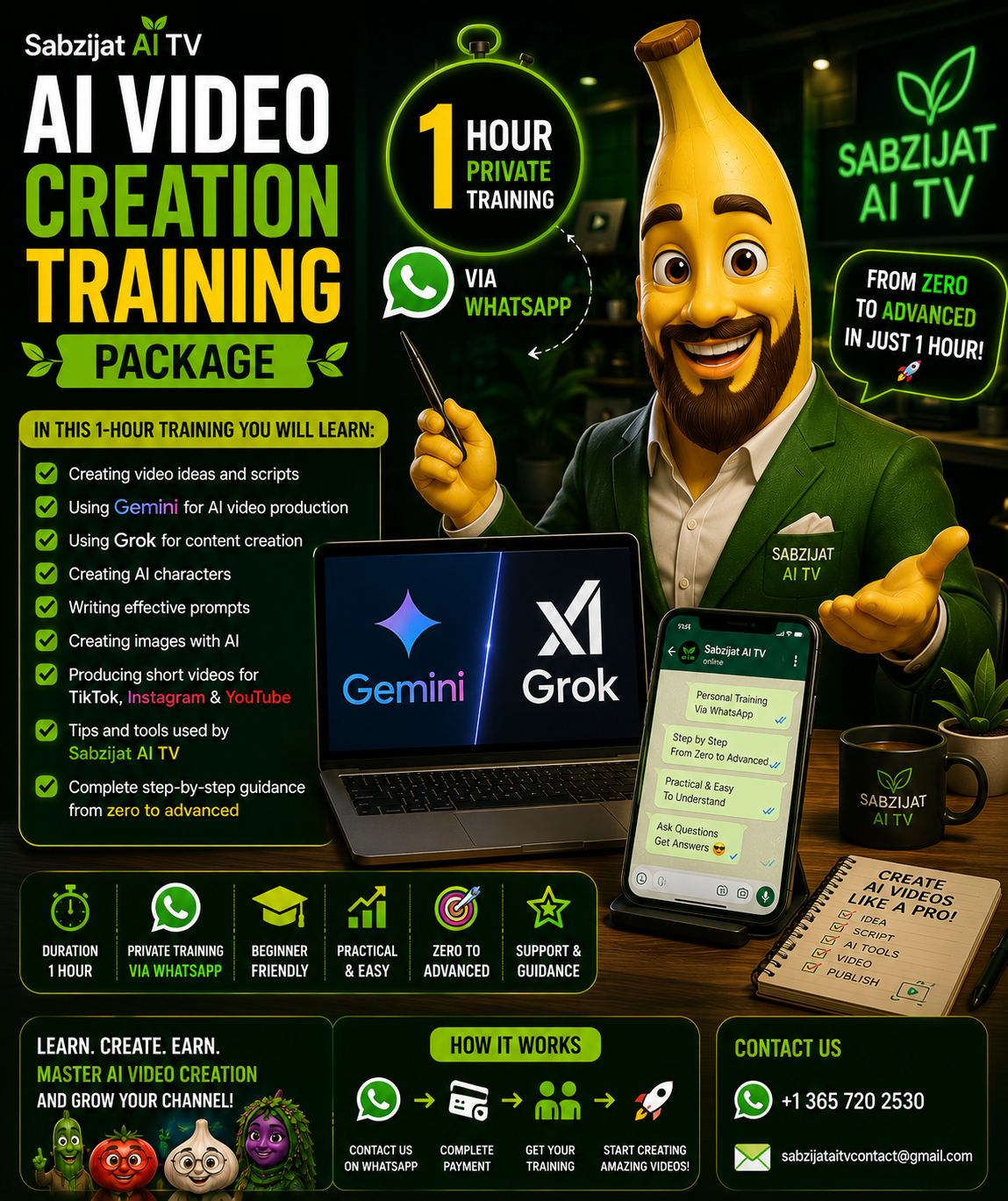 AI Video Creation Training Package